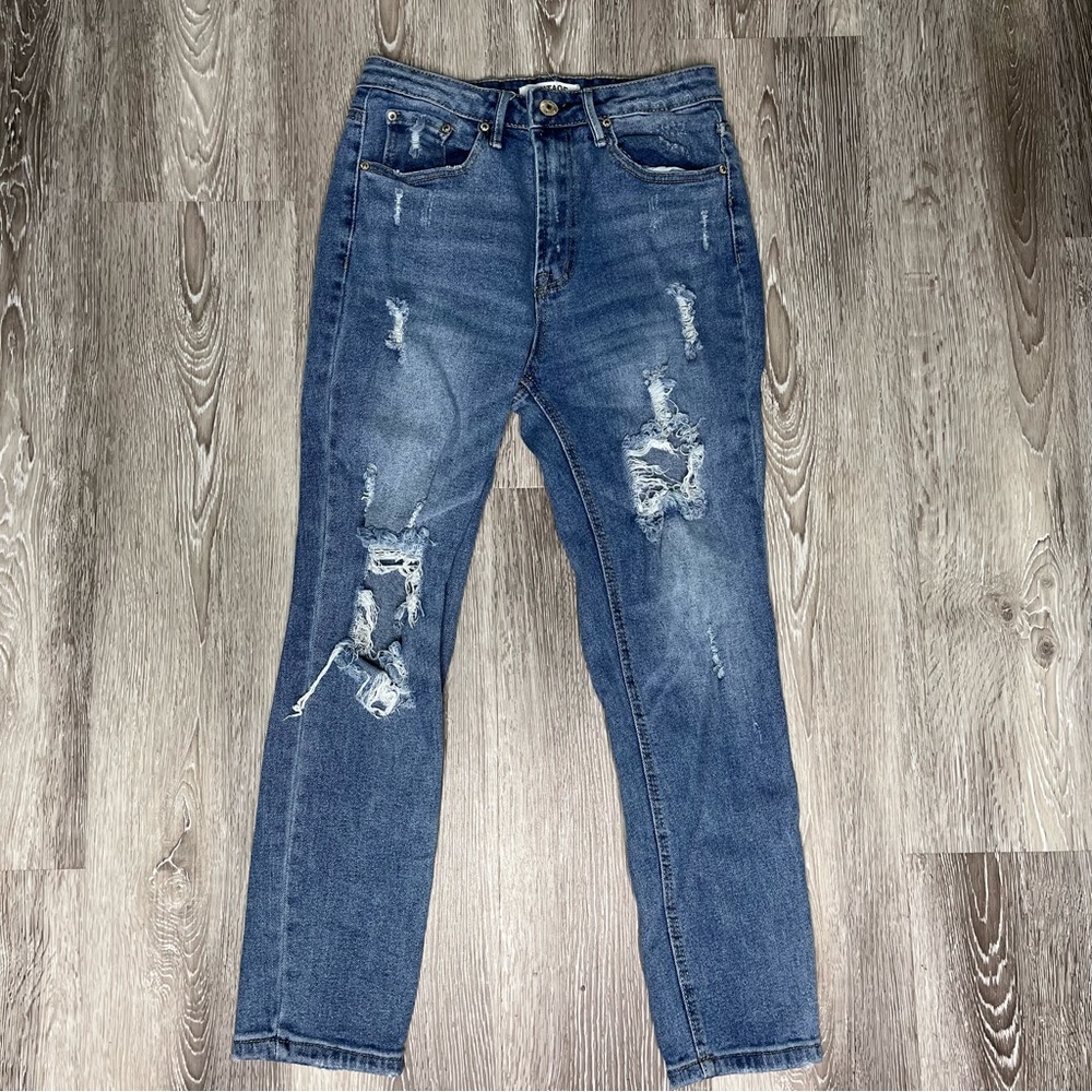 light wash jeans